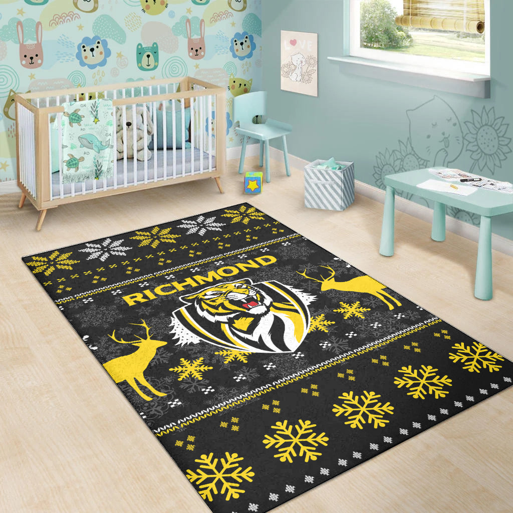 richmond-football-club-area-rug-christmas-ugly-style-lt12