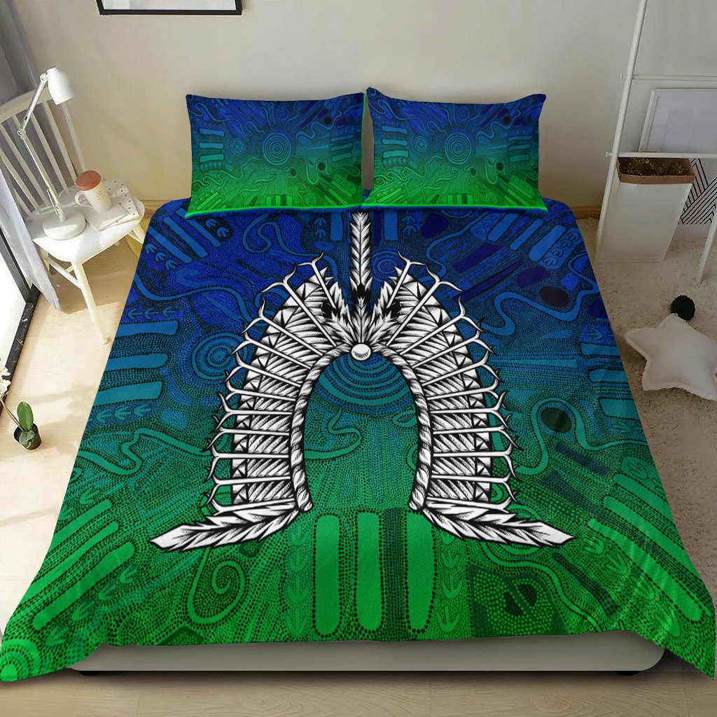 torres-strait-islander-bedding-set-dhari-mask