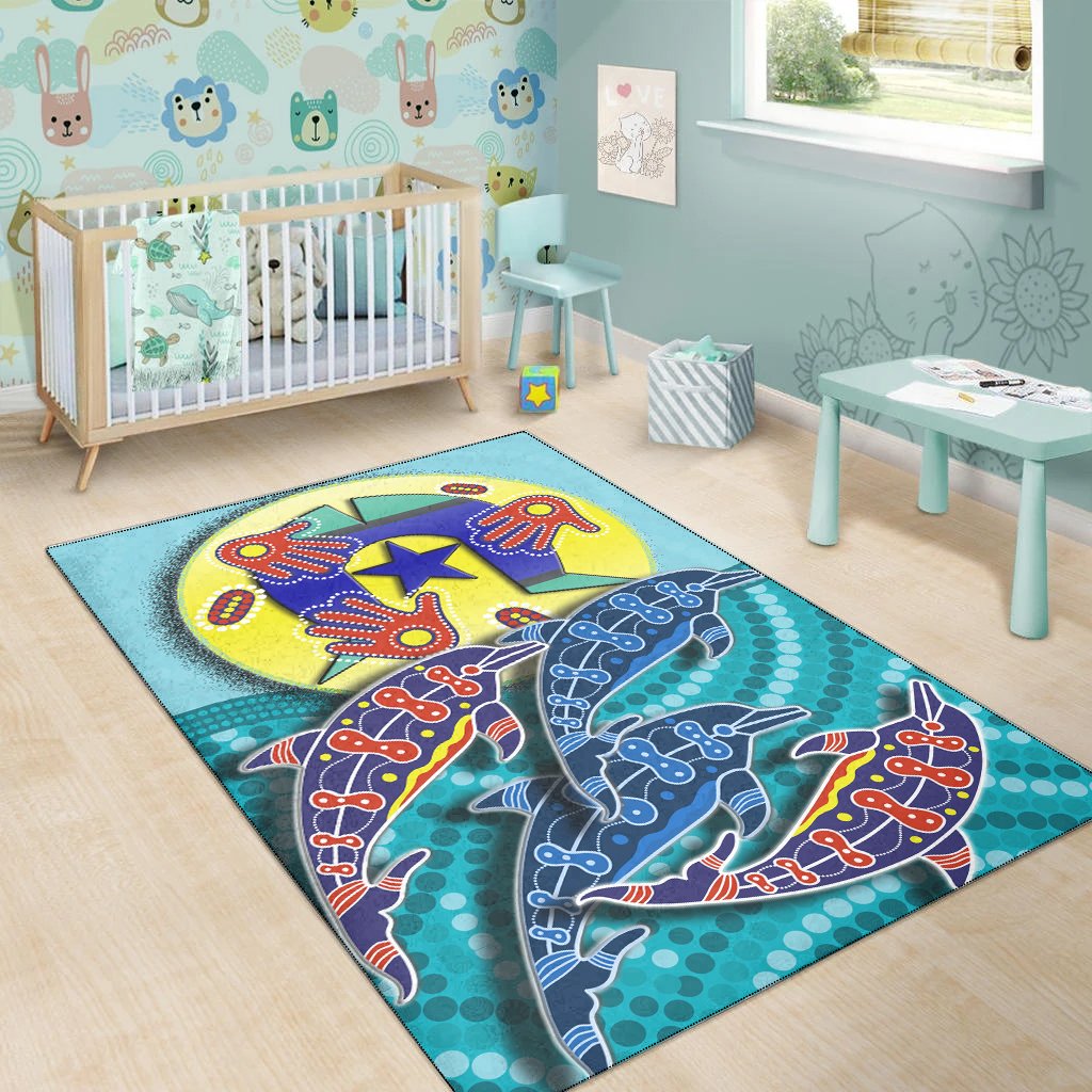 aboriginal-area-rug-aboriginal-naidoc-week-dolphin