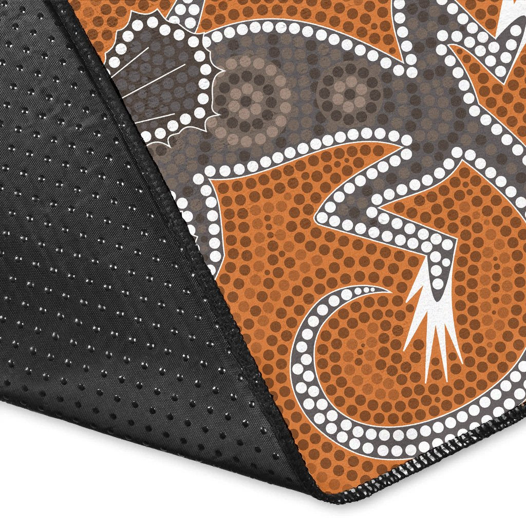 aboriginal-area-rug-dreamtime-lizard-aboriginal-style