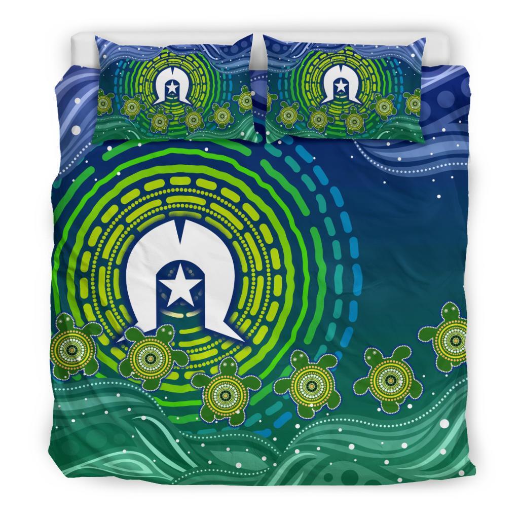 torres-strait-islanders-bedding-set-aboriginal-turtle