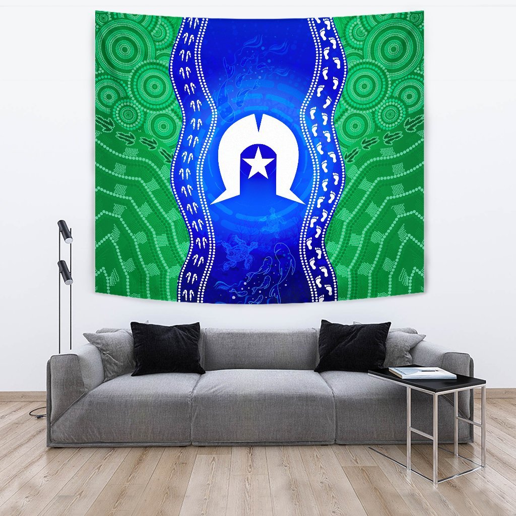 torres-strait-islanders-tapestry-torres-symbol-with-aboriginal-patterns