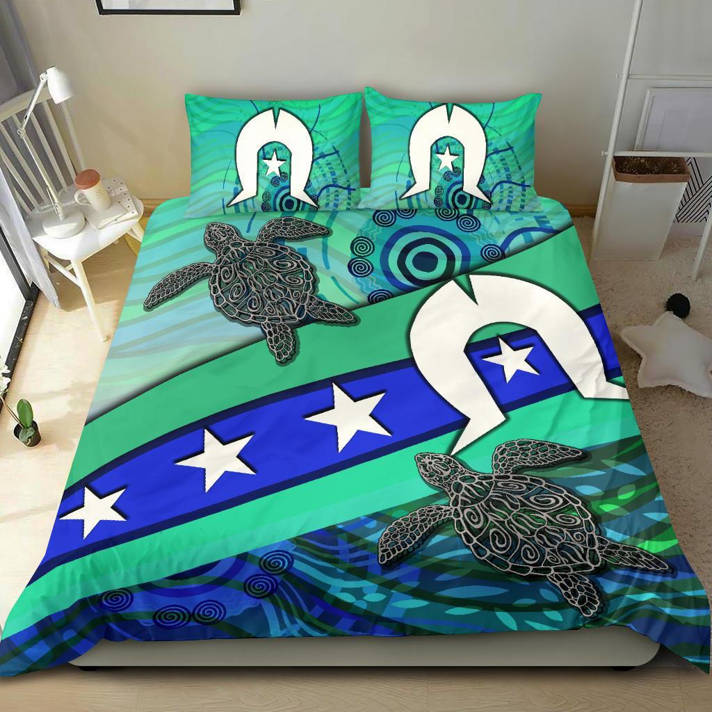 bedding-set-torres-strait-flag-and-turtle