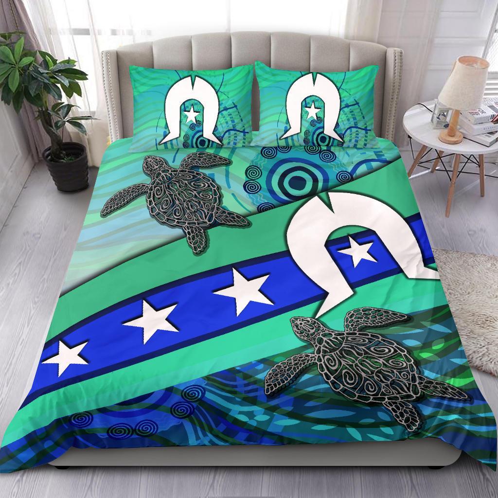 bedding-set-torres-strait-flag-and-turtle