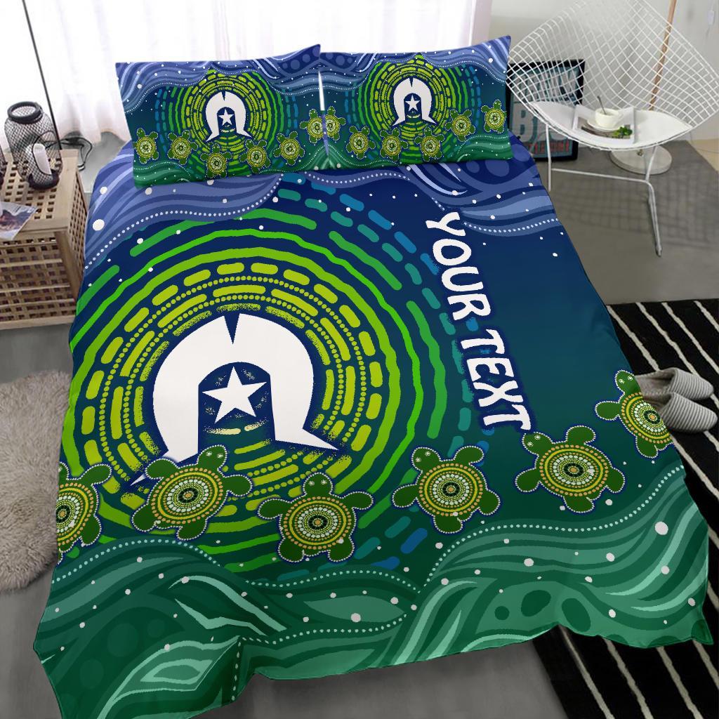 custom-text-torres-strait-islanders-bedding-set-aboriginal-turtle