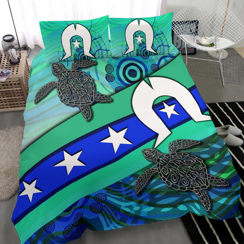 bedding-set-torres-strait-flag-and-turtle