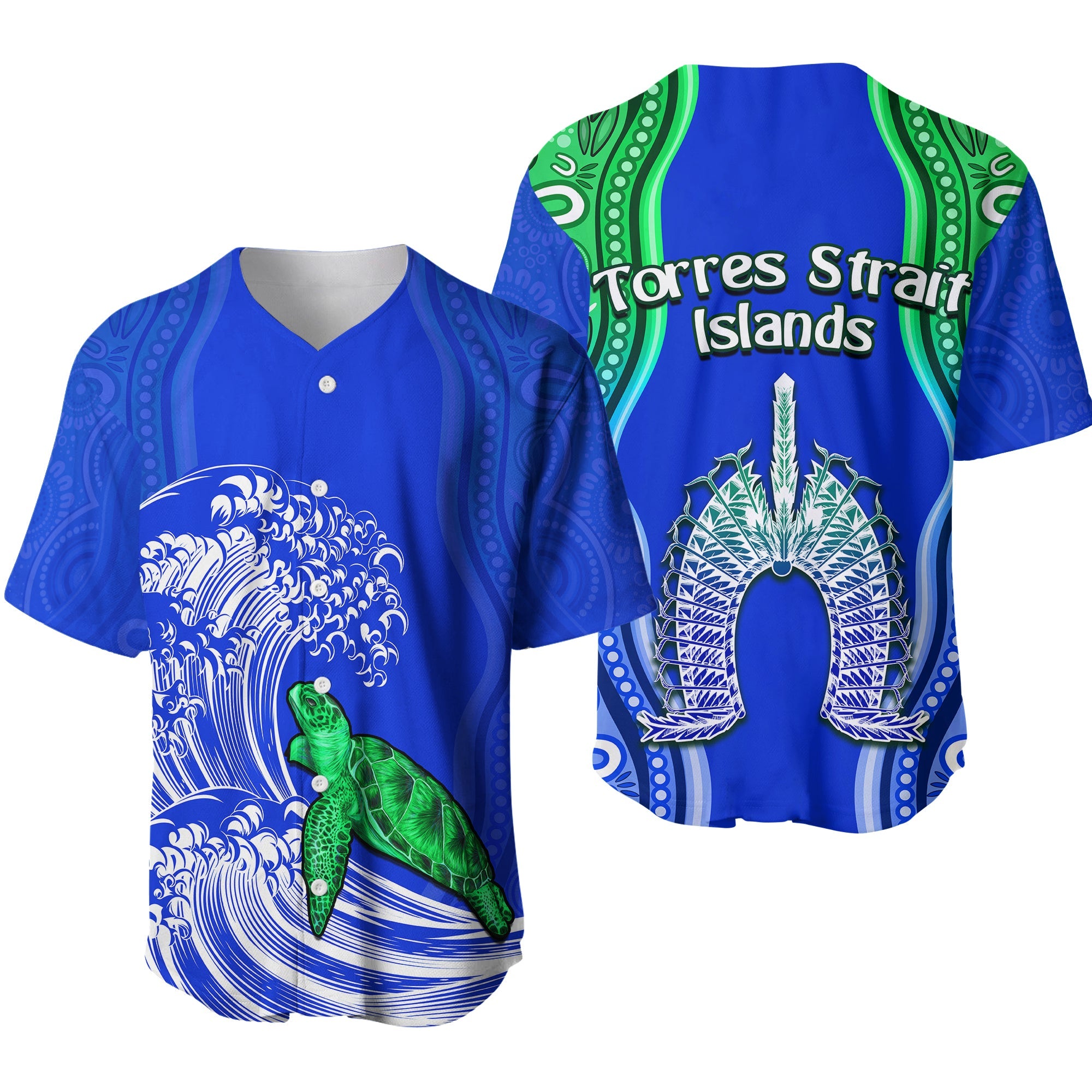 torres-strait-islands-baseball-jersey-the-dhari-mix-aboriginal-turtle-version-blue-lt13