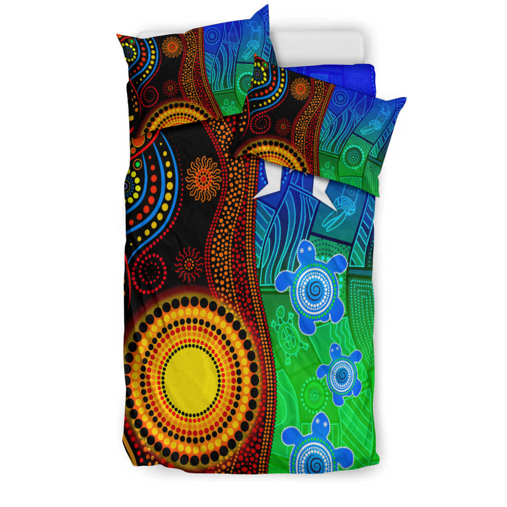 australia-indigenous-aboriginal-and-torres-strait-islands-bedding-set-flag-vibes-lt8