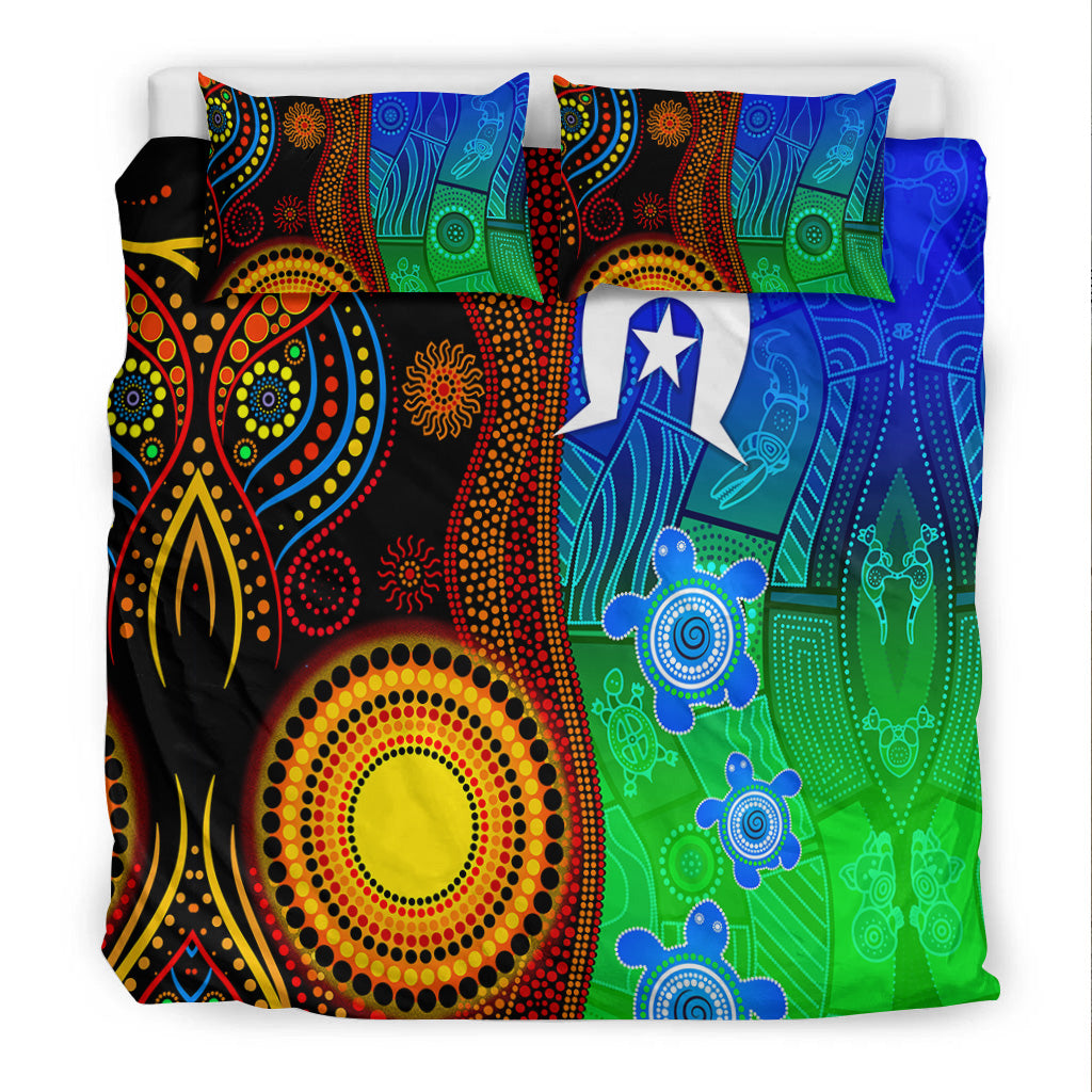 australia-indigenous-aboriginal-and-torres-strait-islands-bedding-set-flag-vibes-lt8