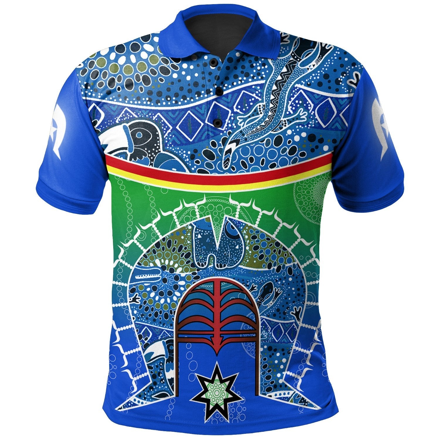 polo-shirt-torres-strait-symbol-with-aboriginal-patterns