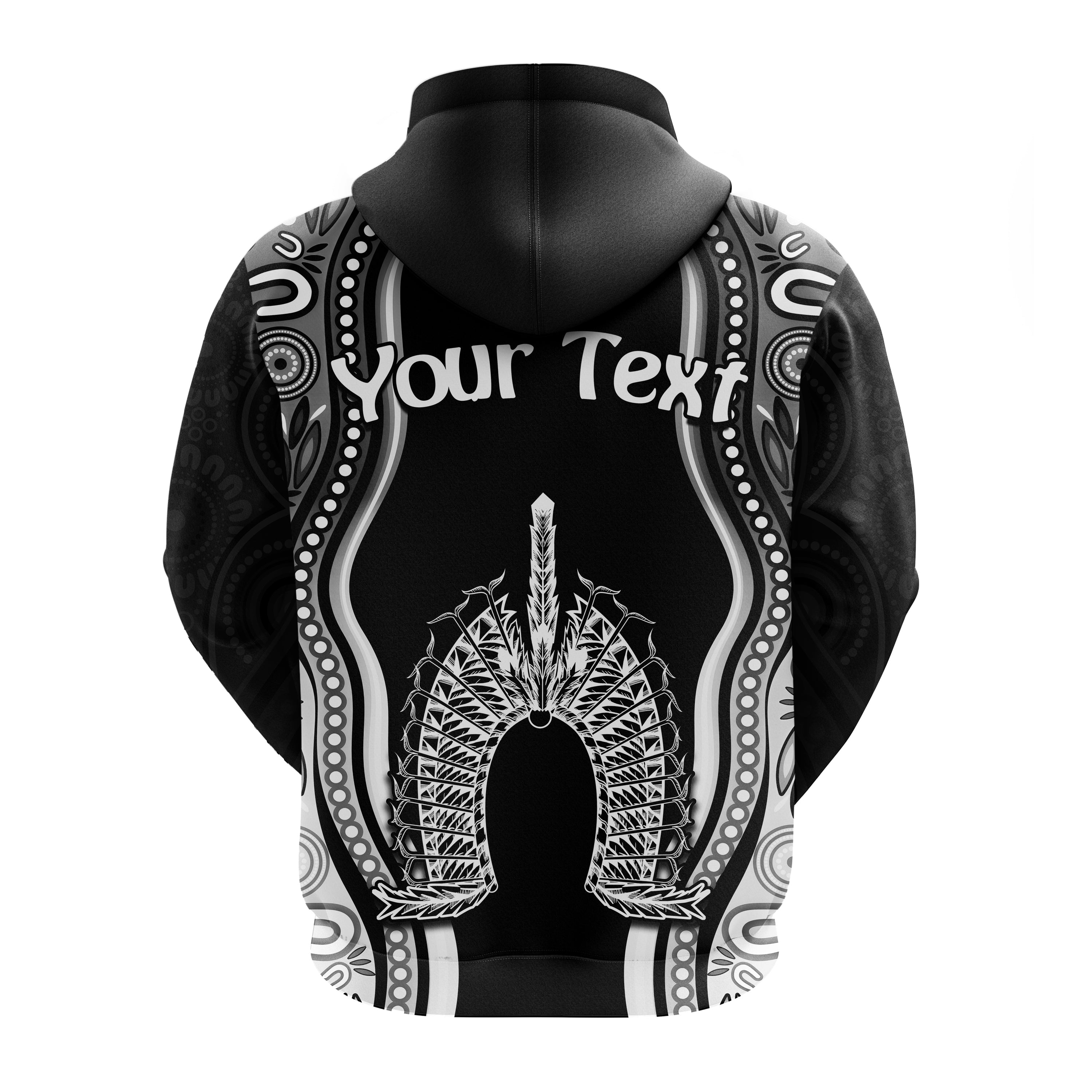 custom-personalised-torres-strait-islands-hoodie-the-dhari-mix-aboriginal-turtle-version-black-lt13