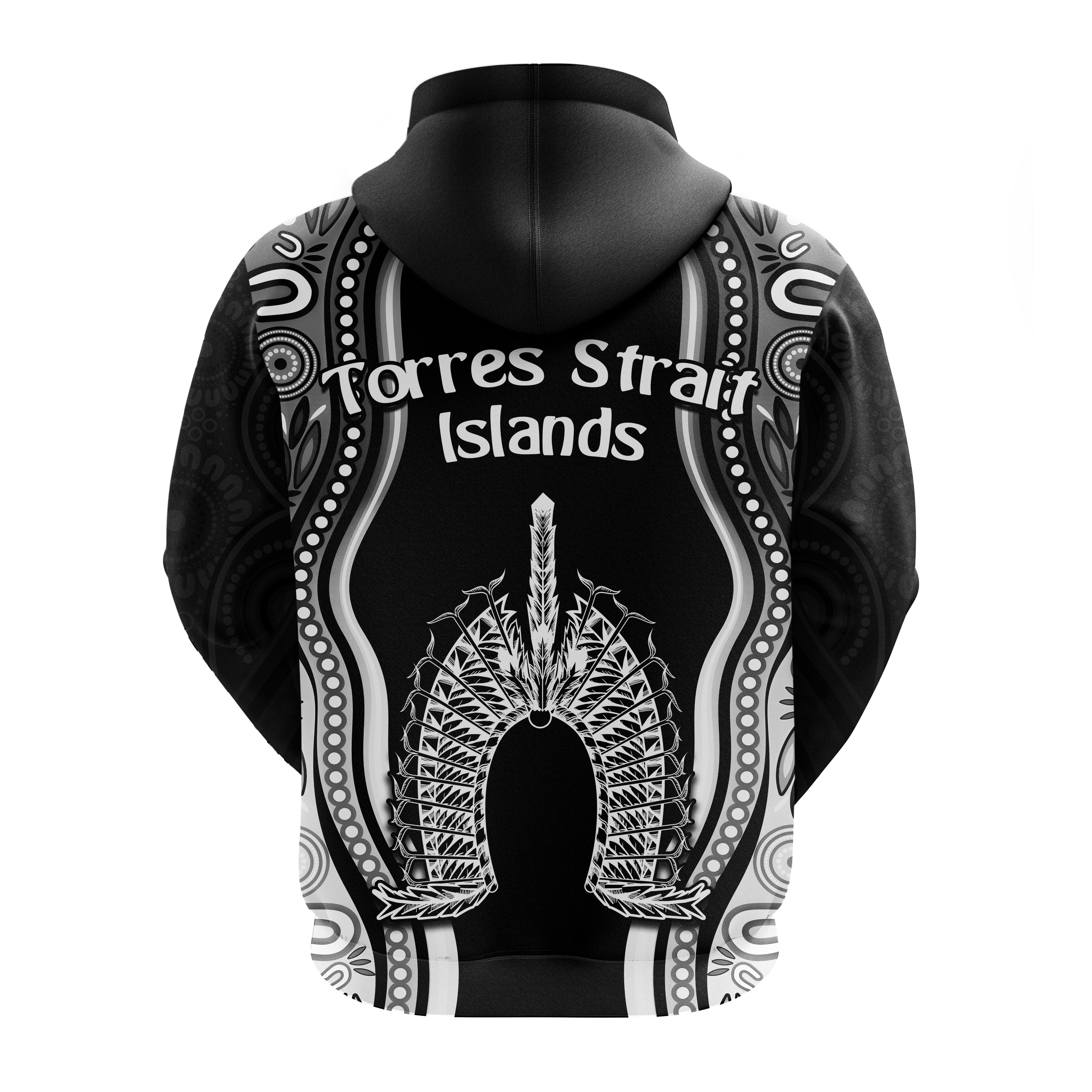 torres-strait-islands-hoodie-the-dhari-mix-aboriginal-turtle-version-black-lt13