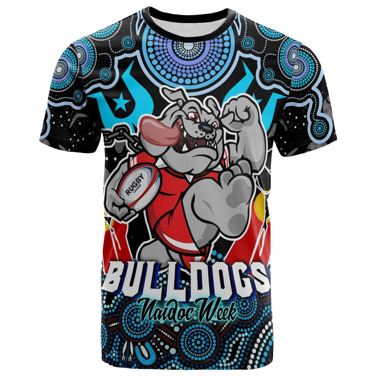 bulldogs-rugby-t-shirt-naidoc-week-bulldogs-torres-strait-and-rugby-ball-aboriginal-patterns-rlt12