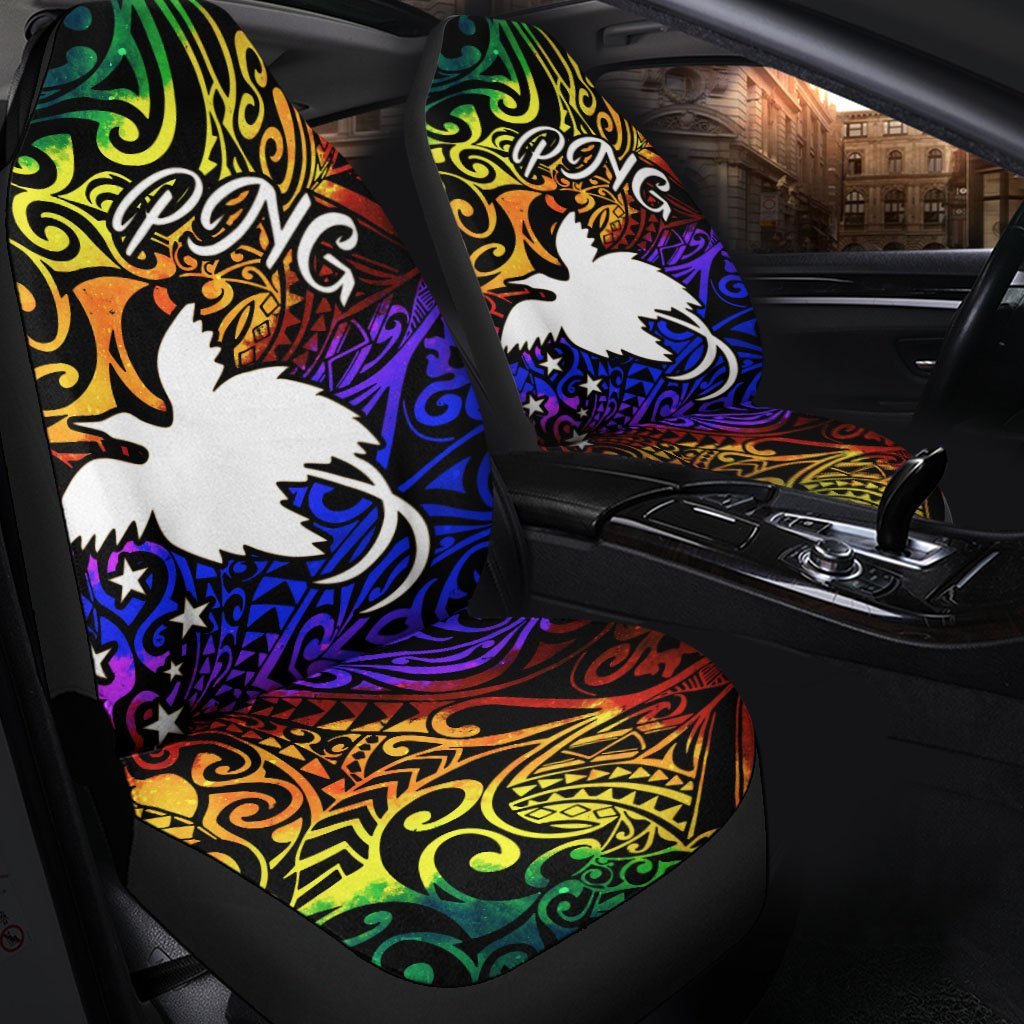 papua-new-guinea-car-seat-covers-rainbow-polynesian-pattern