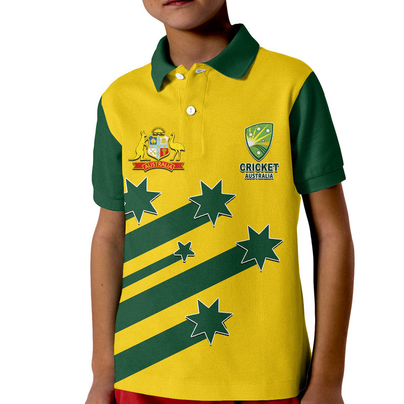 custom-personalised-and-number-australia-cricket-polo-shirt-style-1999-no2