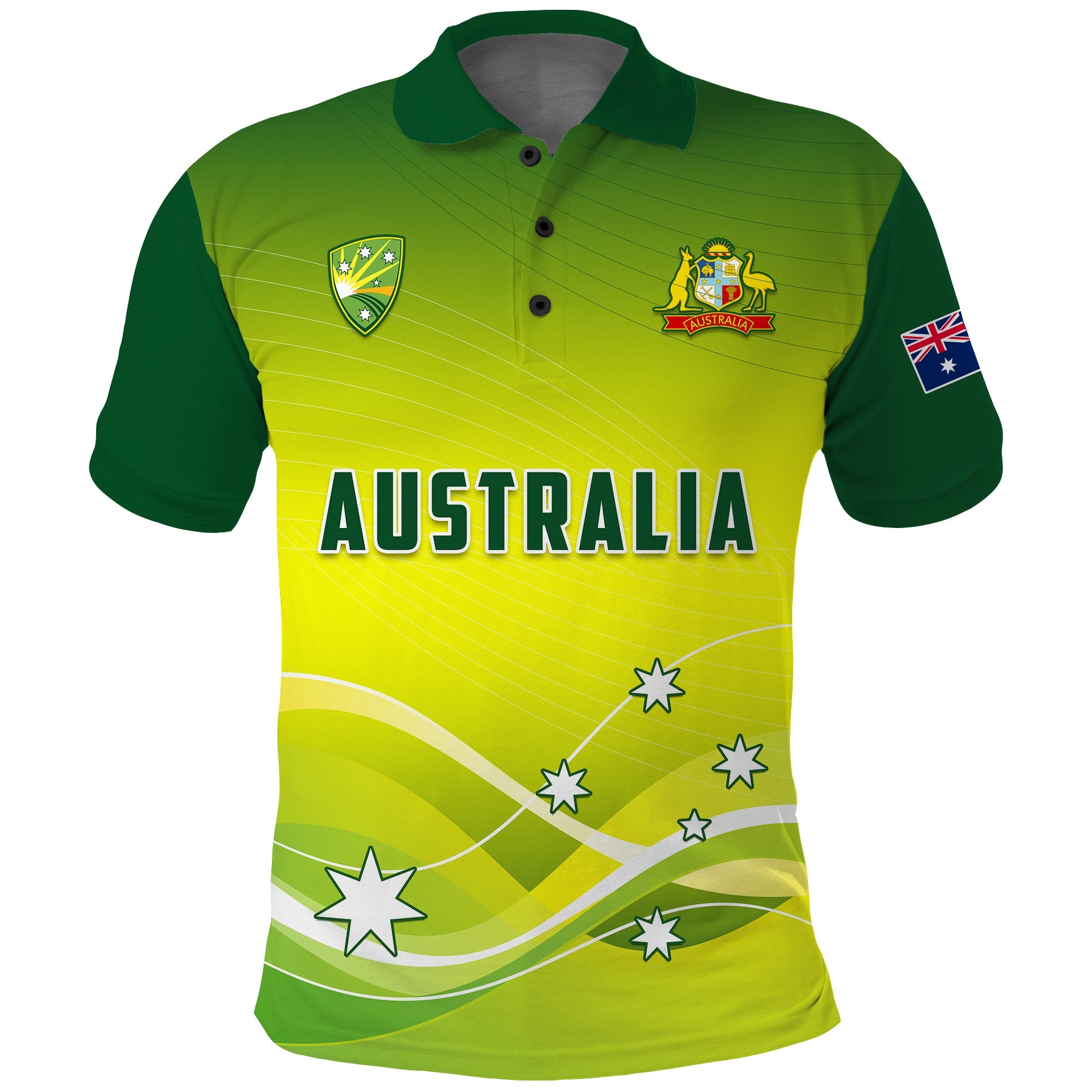 cricket-australia-polo-shirt-simple-style-lt13