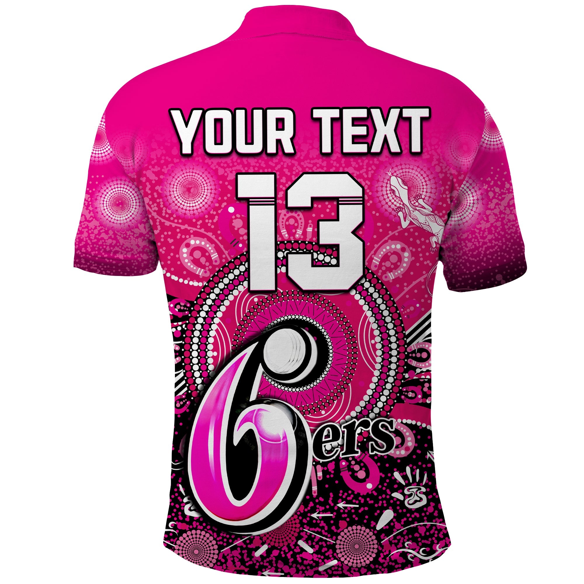 custom-text-and-number-sydney-sixers-polo-shirt-aboriginal-australia-cricket-champion