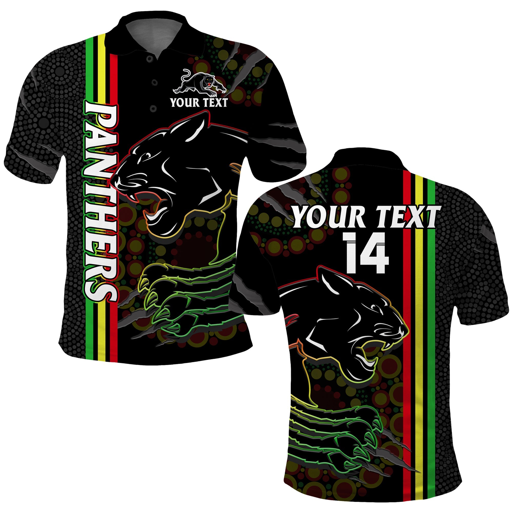 custom-text-and-number-panthers-rugby-polo-shirt-the-mountain-men-aboriginal-art-dynamic