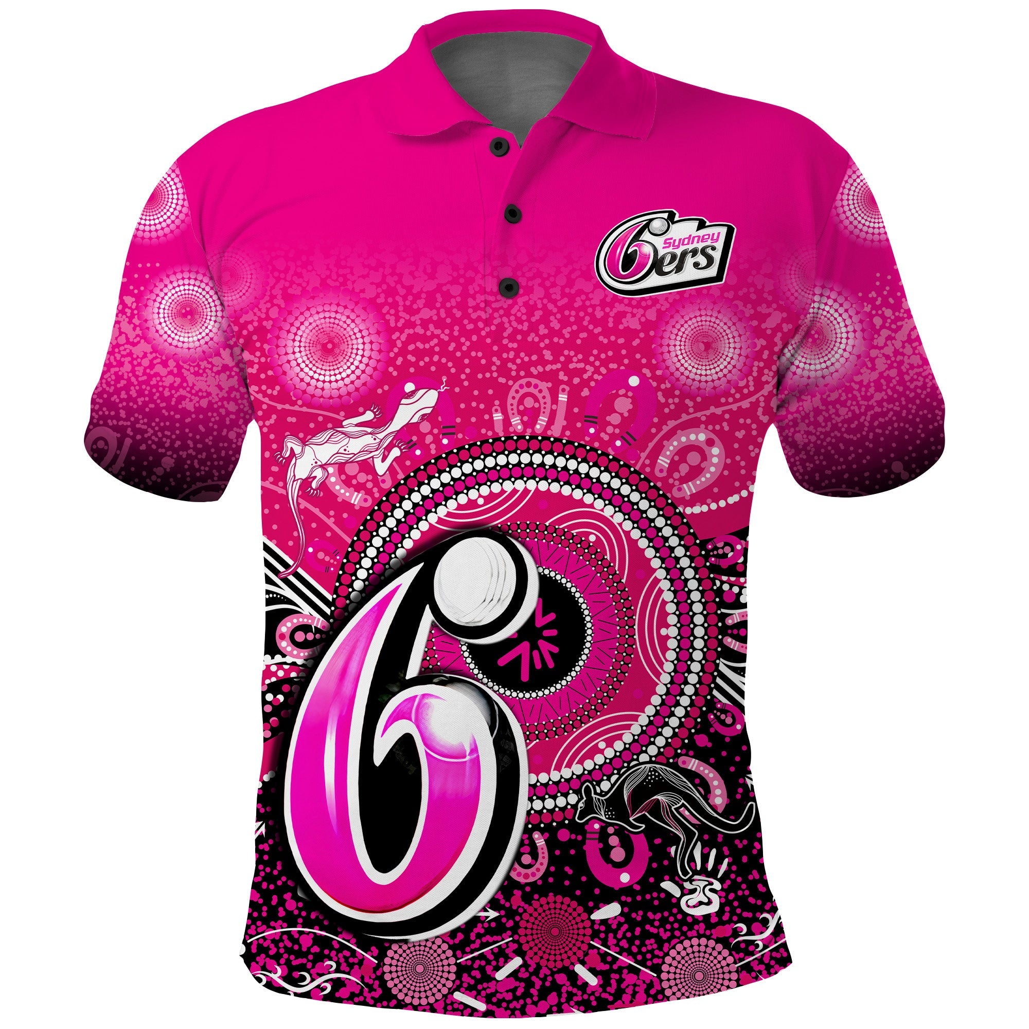 custom-text-and-number-sydney-sixers-polo-shirt-aboriginal-australia-cricket-champion