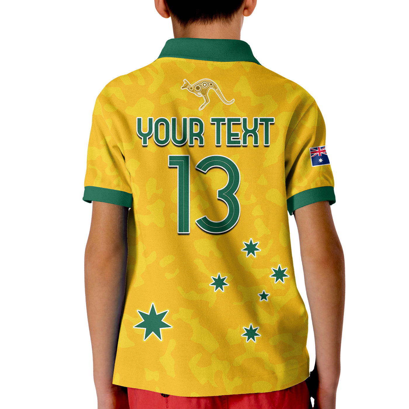 custom-text-and-number-australia-soccer-polo-shirt-world-cup-football-2022-socceroos-with-kangaroos