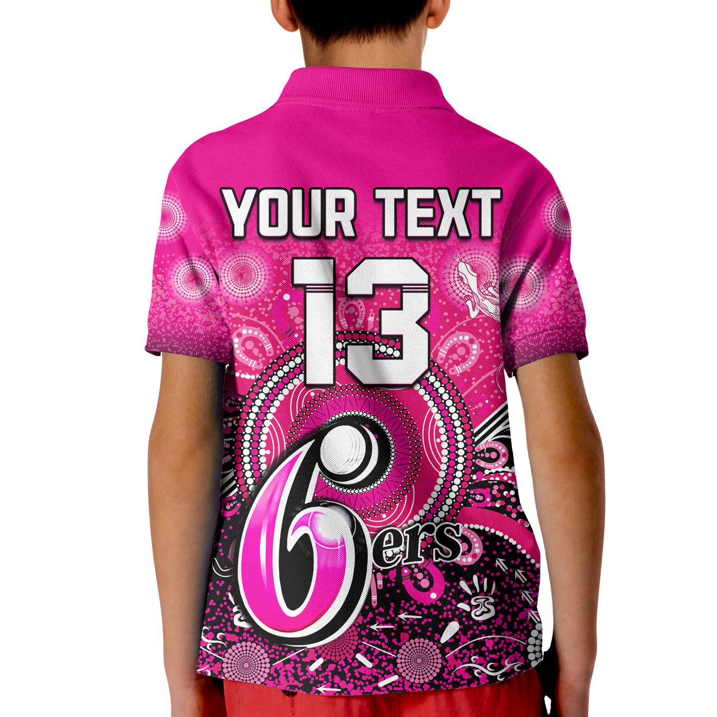 Custom Text And Number) Sydney Sixers Polo Shirt Est 2011 Simple