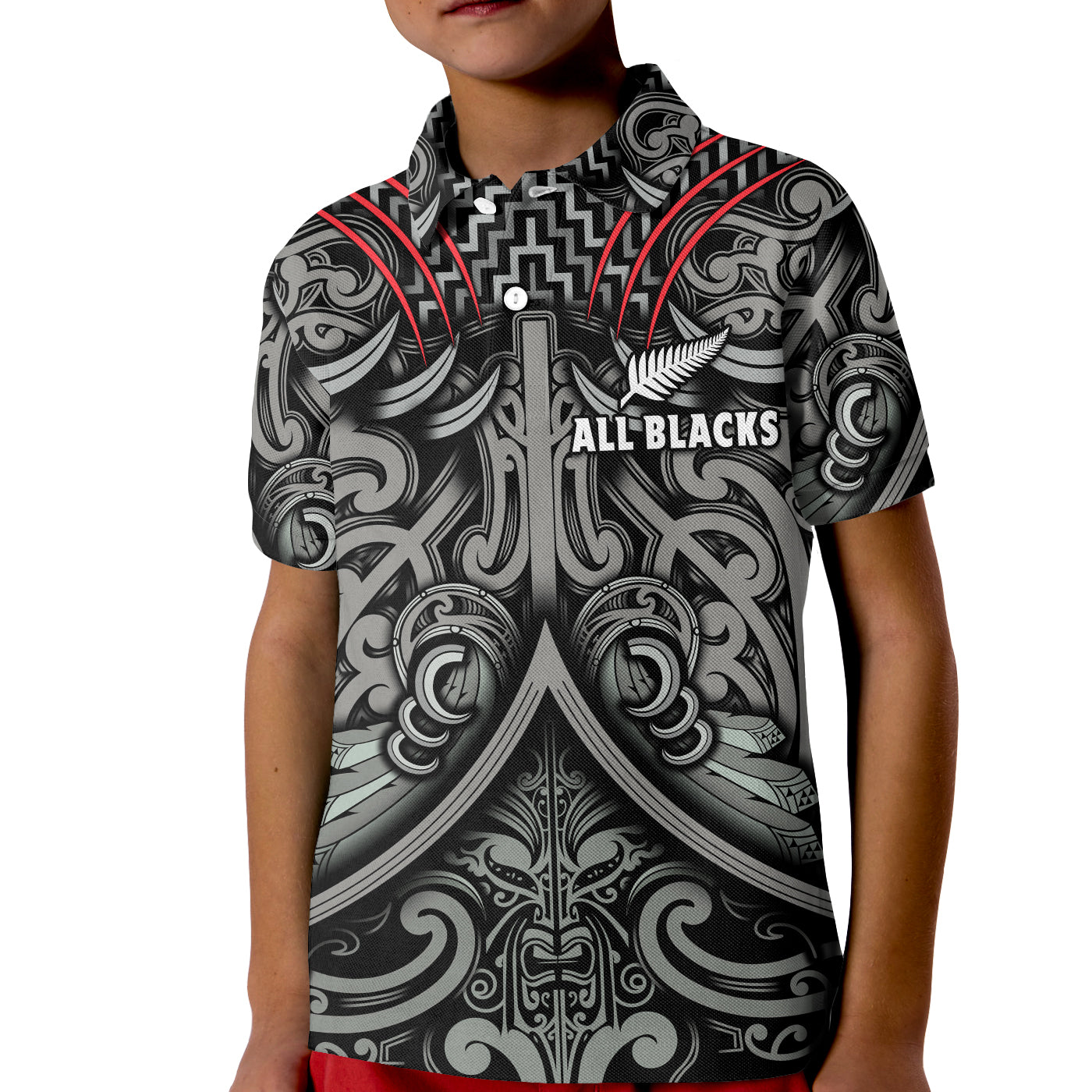 custom-text-and-number-new-zealand-silver-fern-rugby-polo-shirt-all-black-nz-maori-pattern