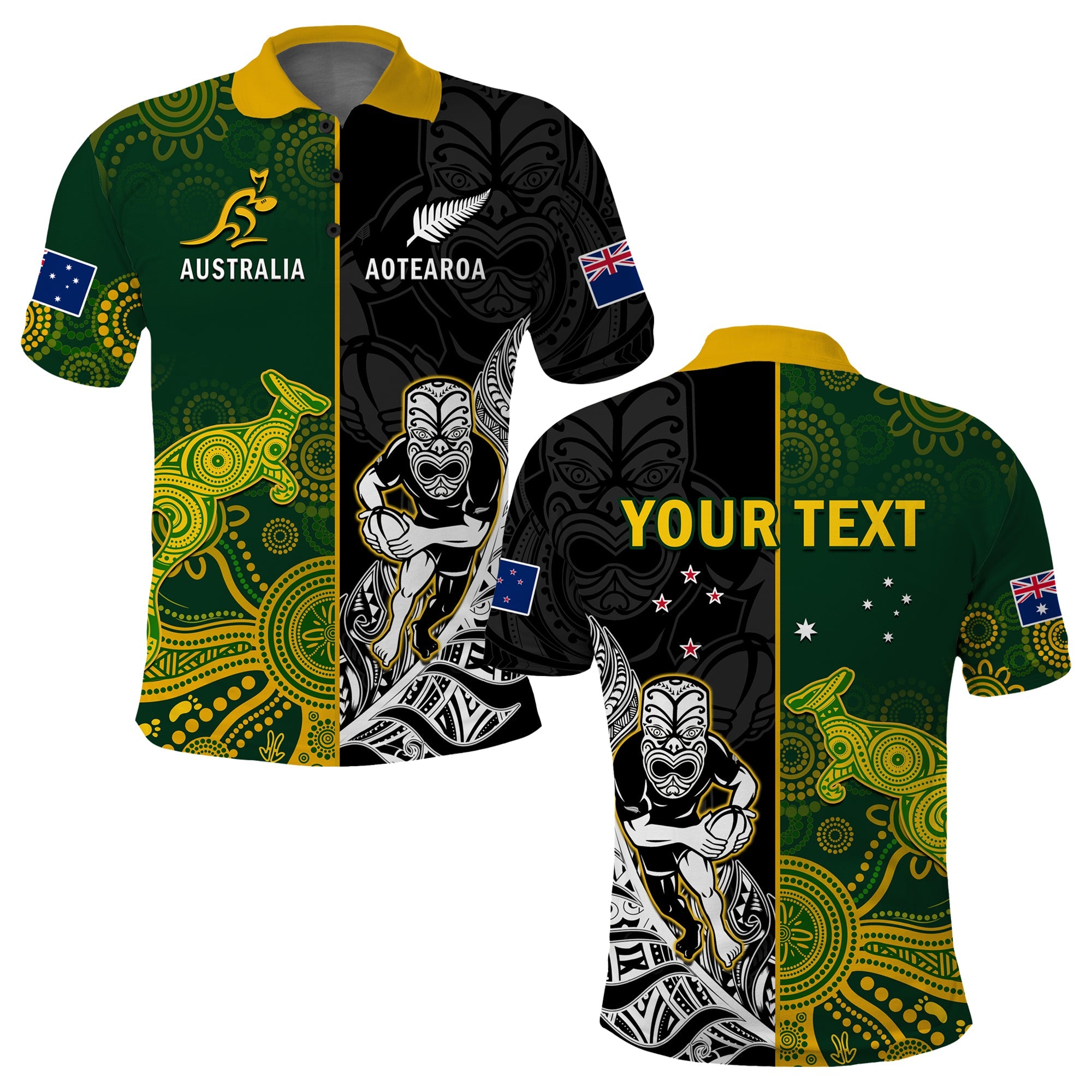 custom-personalised-australia-rugby-mix-aotearoa-rugby-polo-shirt-wallabies-all-black-special-version