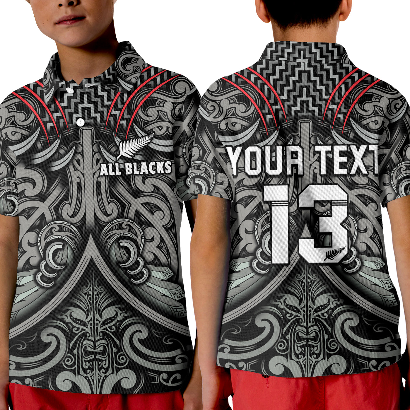 custom-text-and-number-new-zealand-silver-fern-rugby-polo-shirt-all-black-nz-maori-pattern