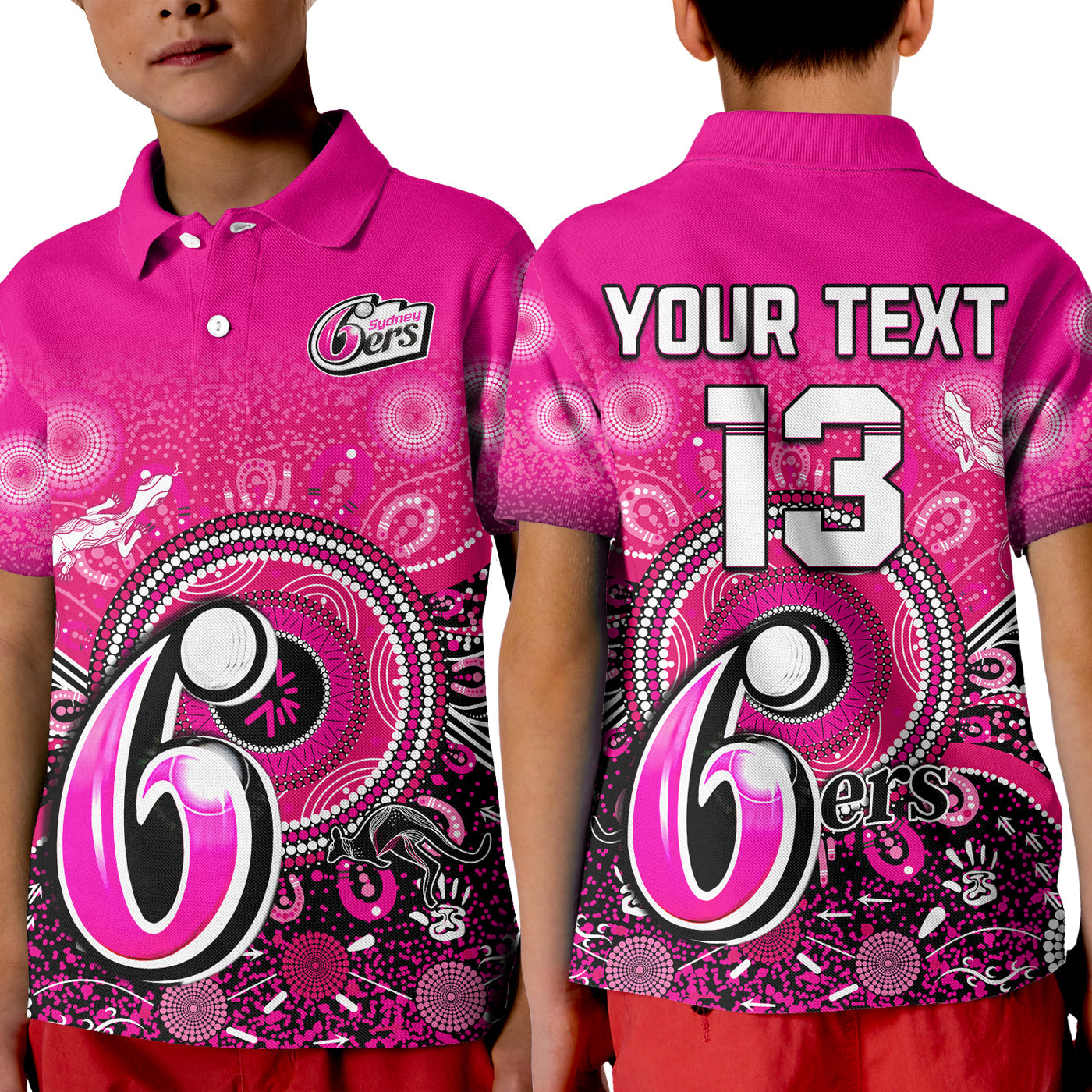 custom-text-and-number-sydney-sixers-polo-shirt-aboriginal-australia-cricket-champion