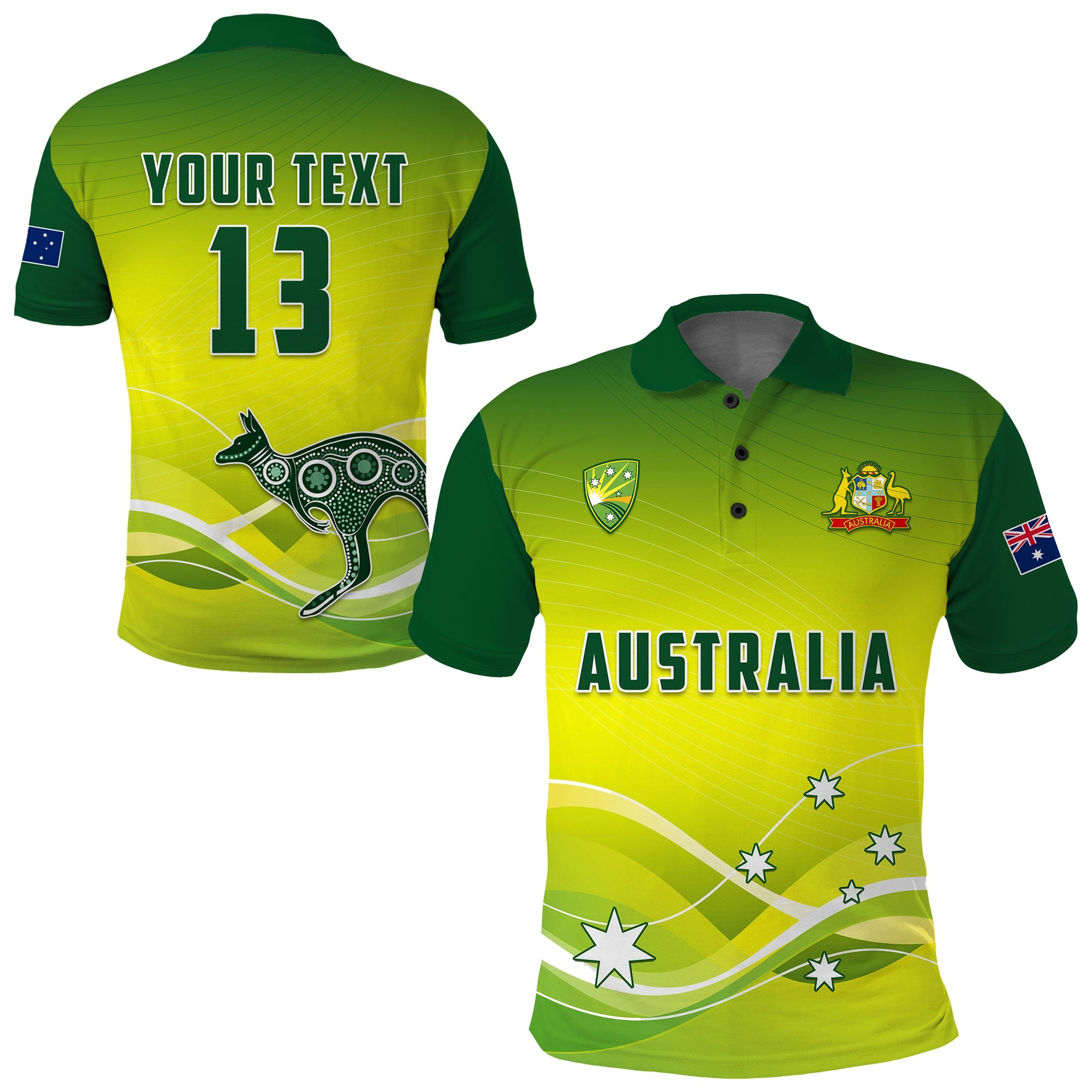 custom-personalised-cricket-australia-polo-shirt-simple-style-custom-text-and-number-lt13