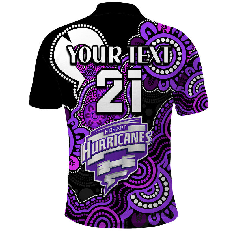 custom-personalised-hobart-hurricanes-cricket-polo-shirt-naidoc-torres-strait-for-our-elders