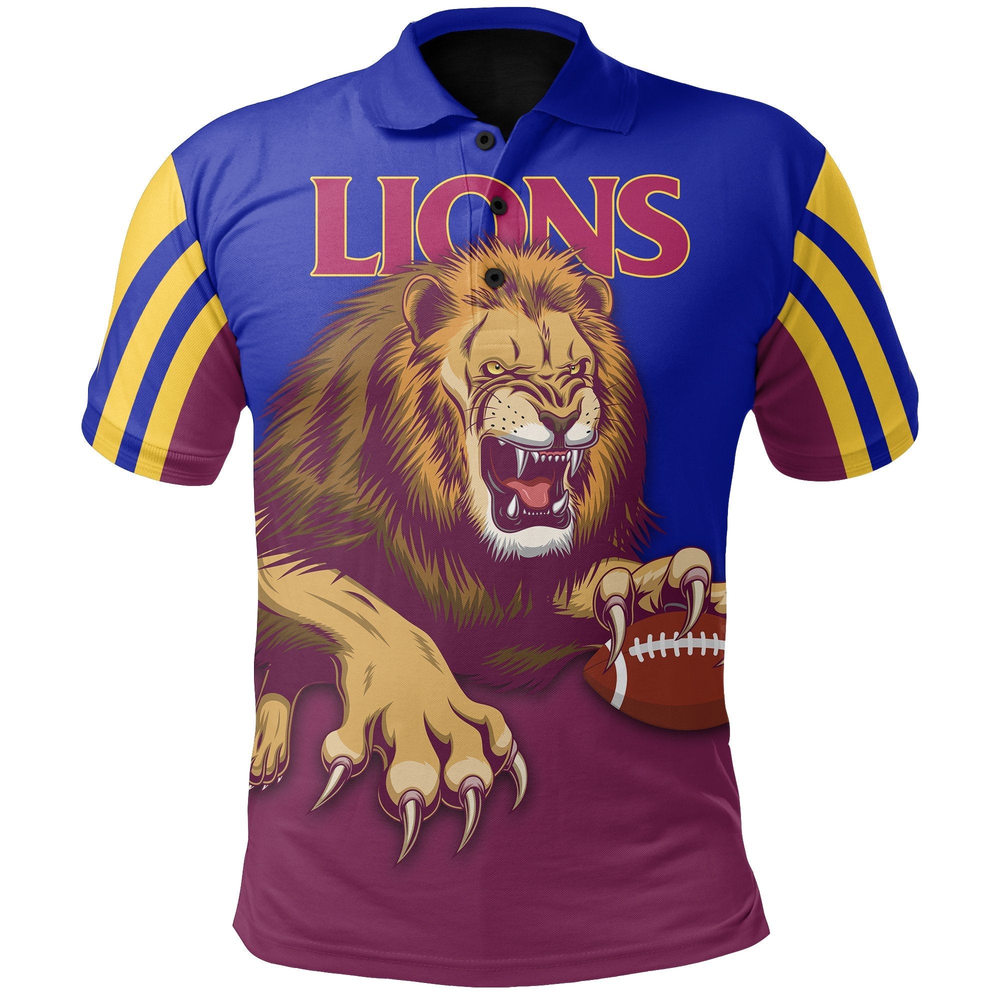 custom-personalised-brisbane-polo-shirt-lions-three-stripes