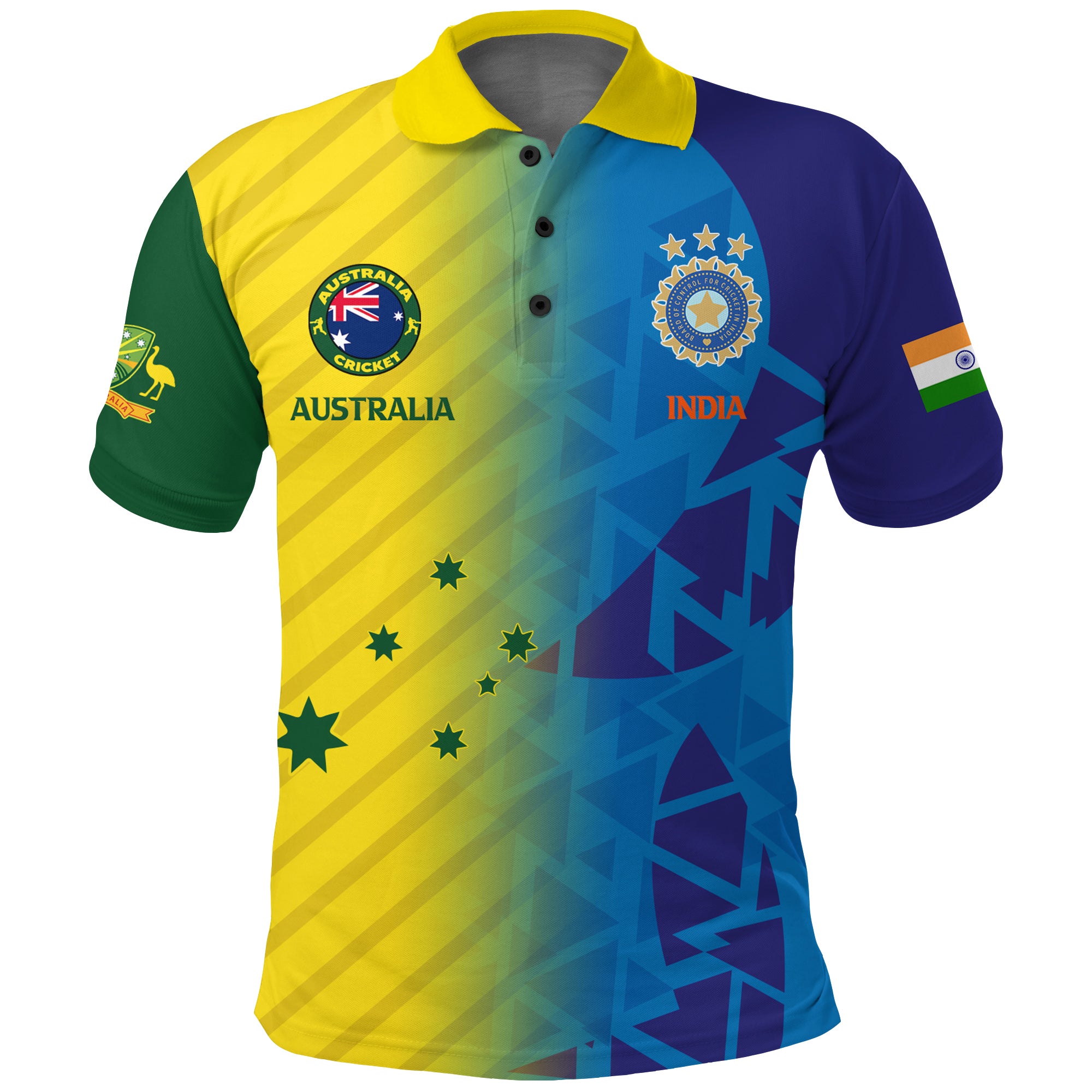 Indian Cricket Combine Australia Cricket Polo Shirt - LT12