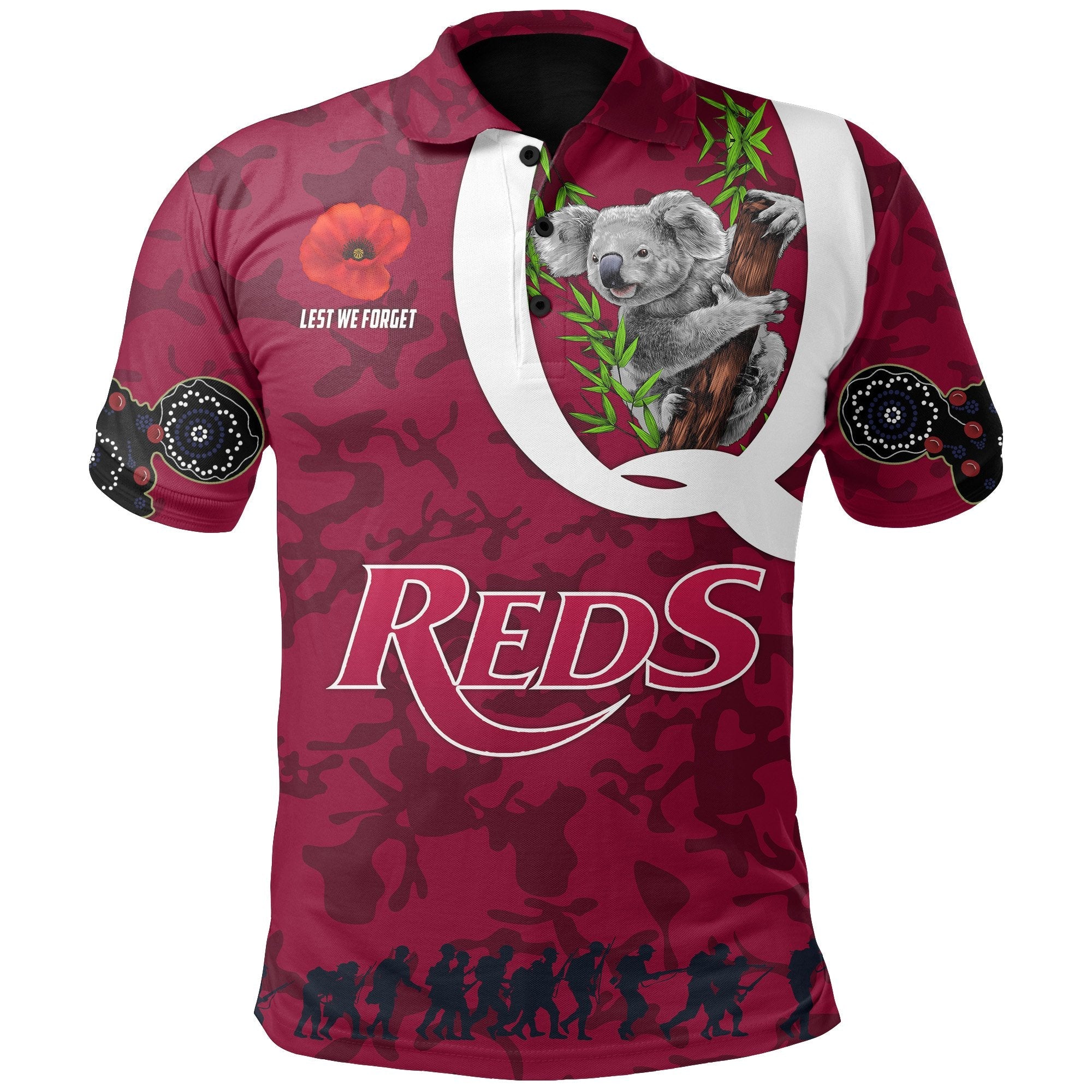 queensland-reds-rugby-polo-shirt-koala-anzac-day