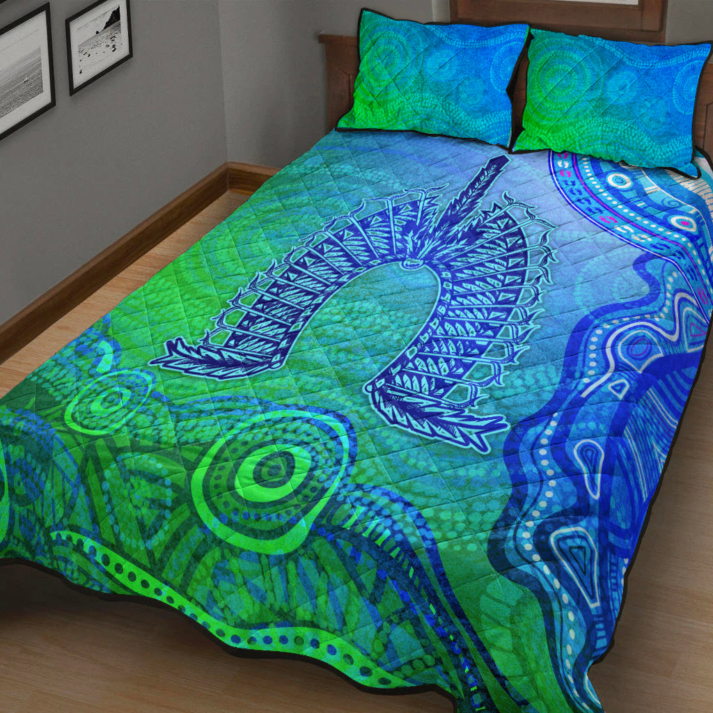 aboriginal-torres-strait-islands-quilt-bed-set-wave-vibes-lt8