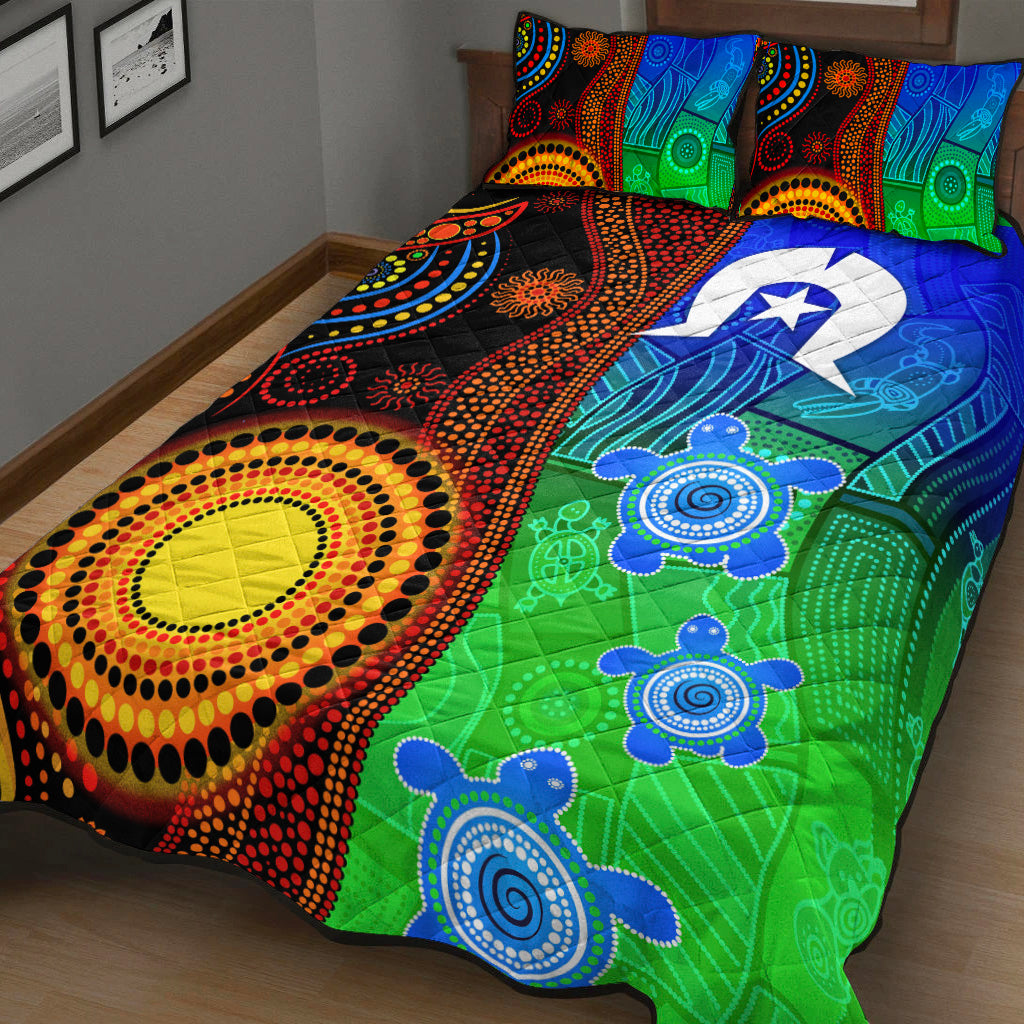 australia-indigenous-aboriginal-and-torres-strait-islands-quilt-bed-set-flag-vibes-lt8