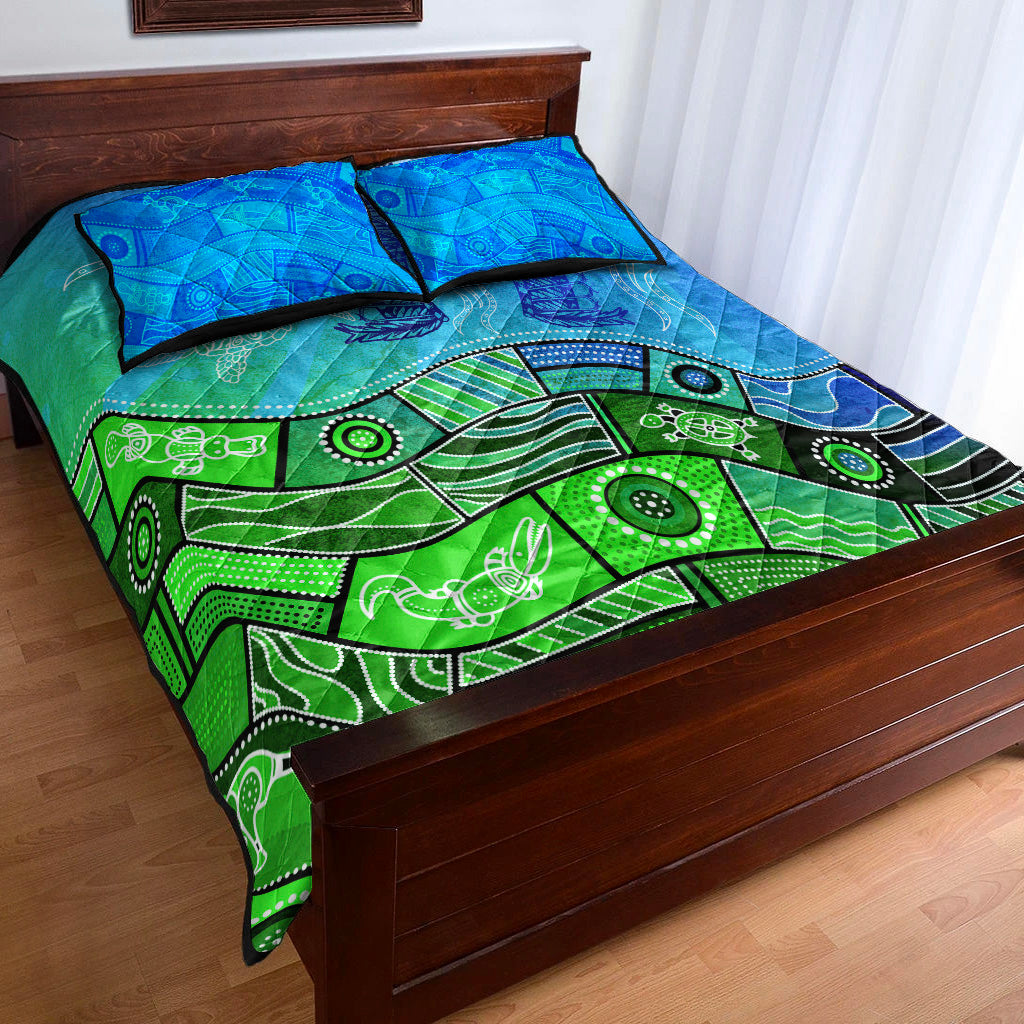 aboriginal-torres-strait-islands-quilt-bed-set-towards-the-light-lt8