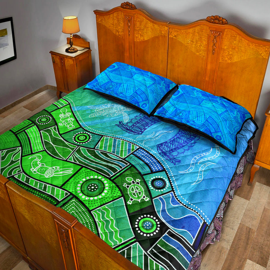 aboriginal-torres-strait-islands-quilt-bed-set-towards-the-light-lt8