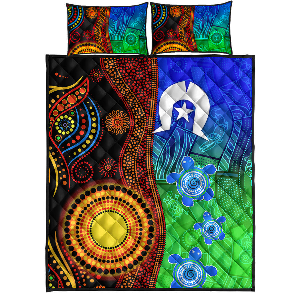 australia-indigenous-aboriginal-and-torres-strait-islands-quilt-bed-set-flag-vibes-lt8