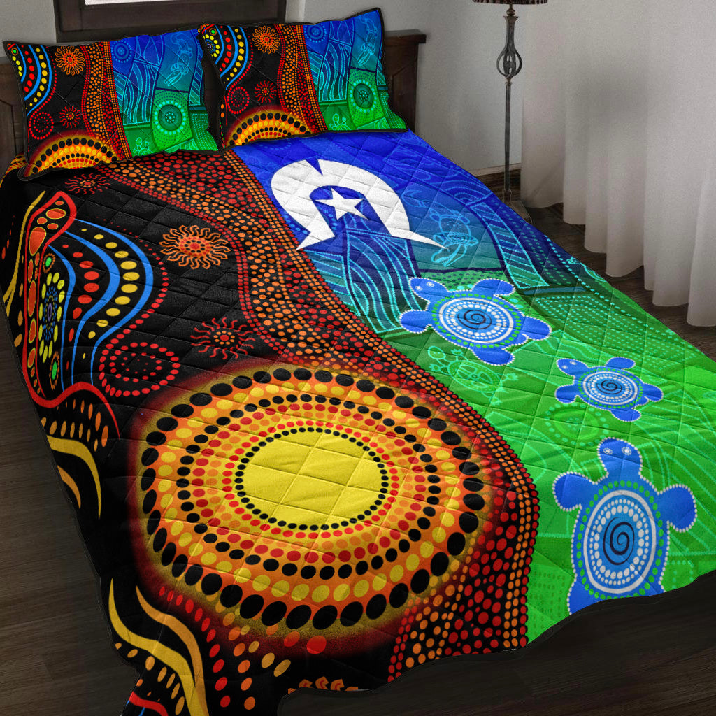 australia-indigenous-aboriginal-and-torres-strait-islands-quilt-bed-set-flag-vibes-lt8