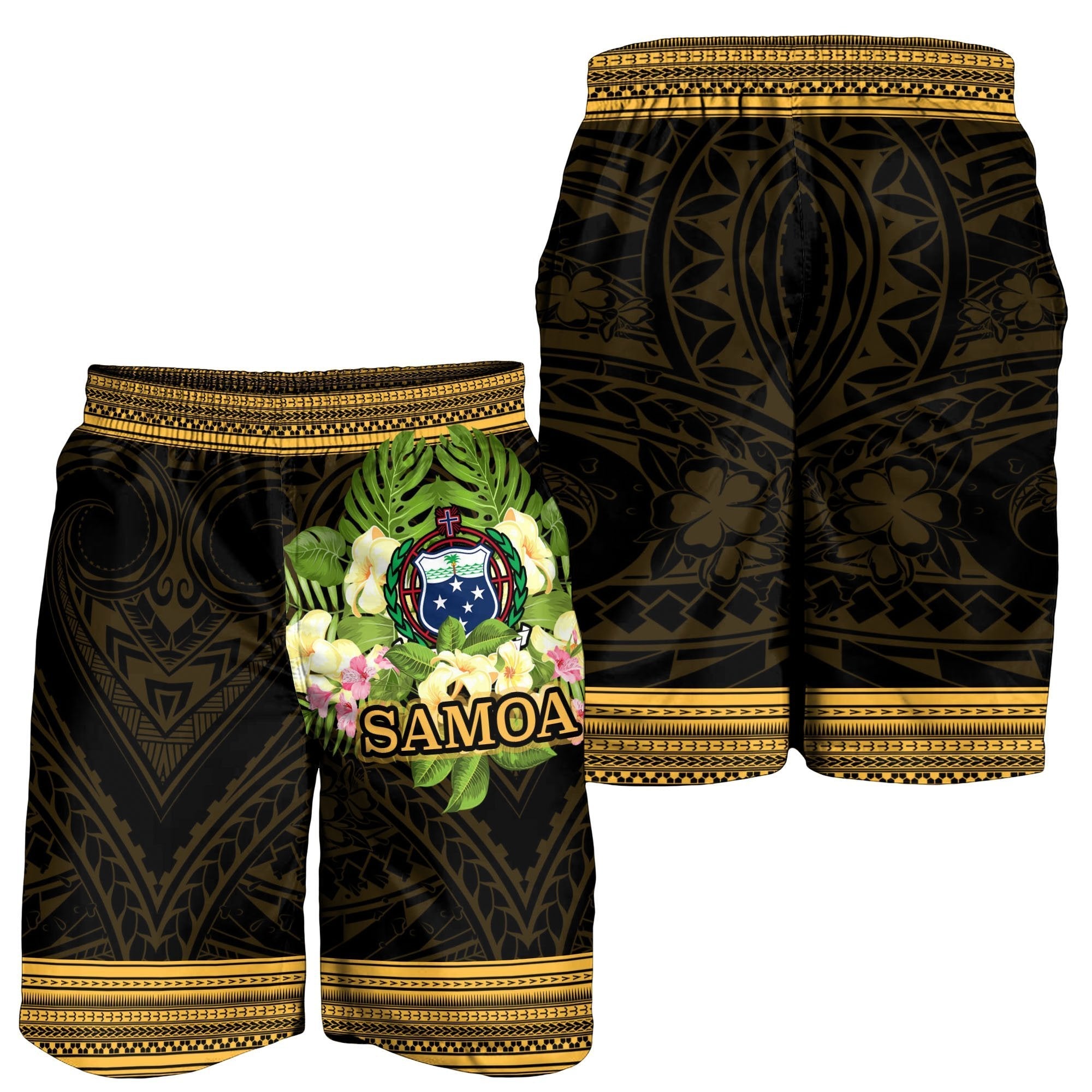 samoa-mens-shorts-polynesian-gold-patterns-collection