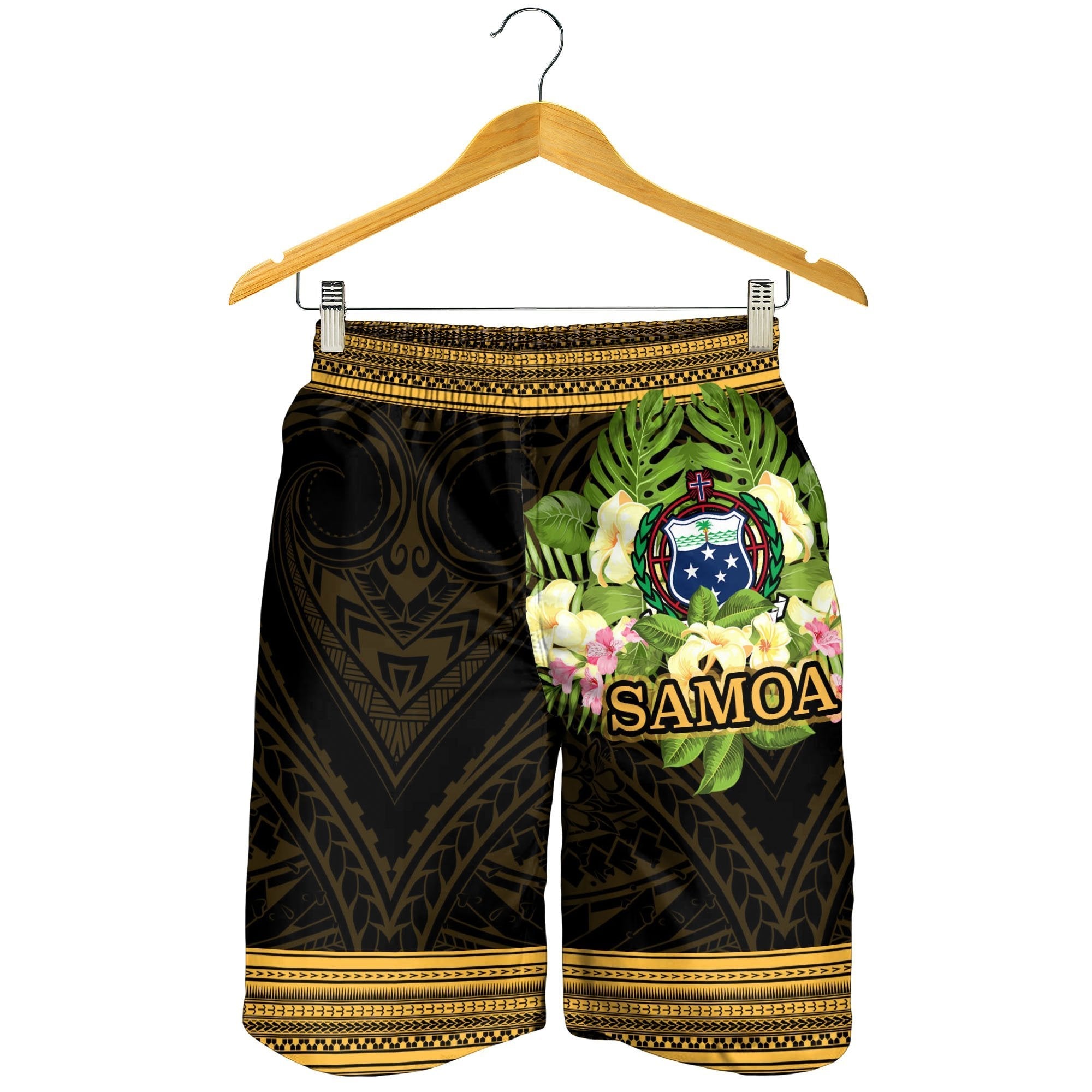 samoa-mens-shorts-polynesian-gold-patterns-collection