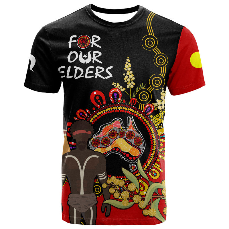 naidoc-2023-indigenous-t-shirt-australia-map-with-golden-wattle