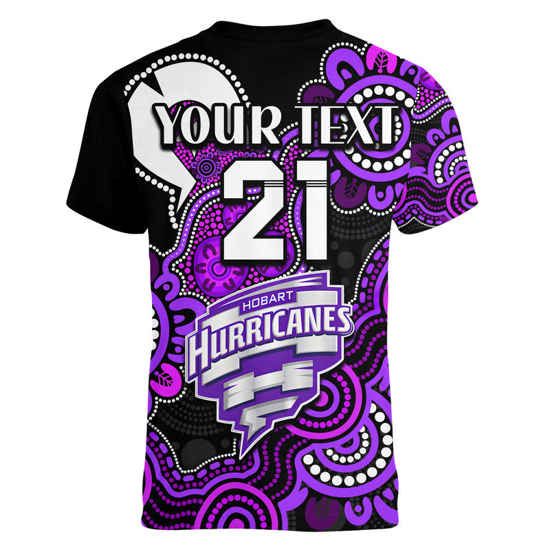 custom-personalised-hobart-hurricanes-cricket-v-neck-t-shirt-naidoc-torres-strait-for-our-elders