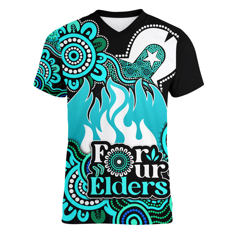 custom-personalised-brisbane-heat-cricket-v-neck-t-shirt-naidoc-torres-strait-for-our-elders