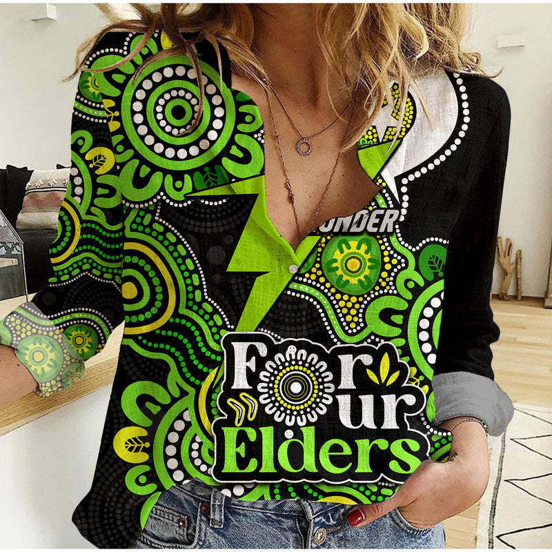 sydney-thunder-cricket-women-casual-shirt-naidoc-torres-strait-for-our-elders