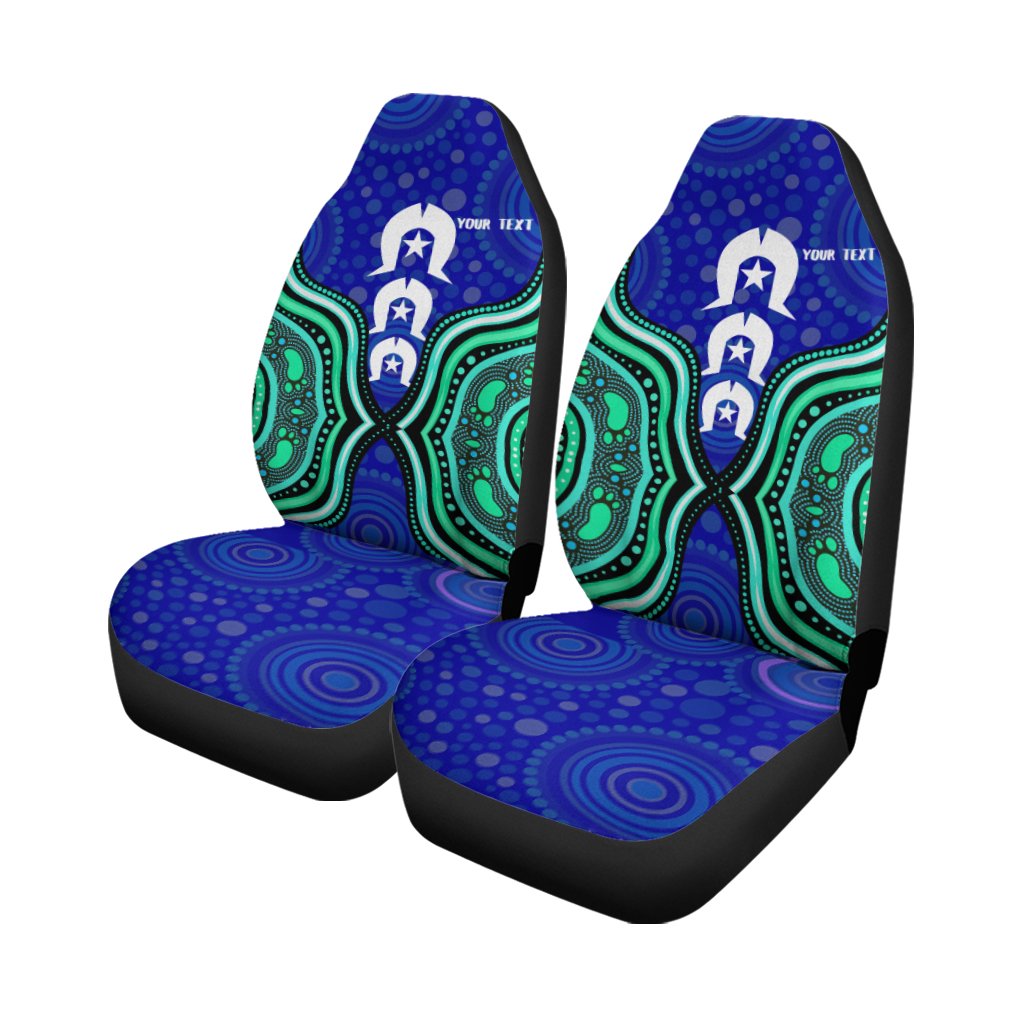 torres-strait-personalised-car-seat-covers-torres-strait-symbol-and-aboriginal-patterns