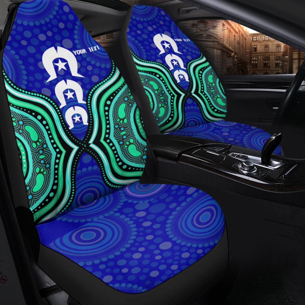 torres-strait-personalised-car-seat-covers-torres-strait-symbol-and-aboriginal-patterns