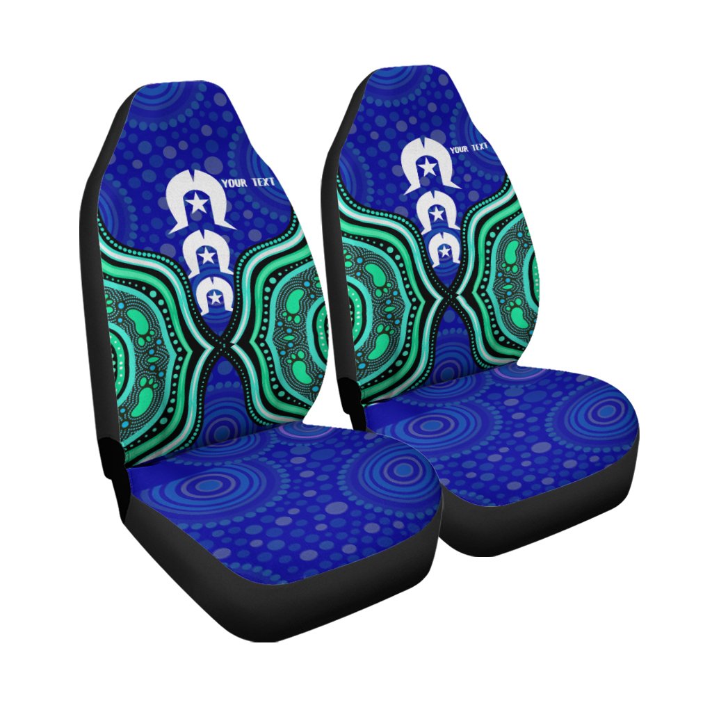 torres-strait-personalised-car-seat-covers-torres-strait-symbol-and-aboriginal-patterns