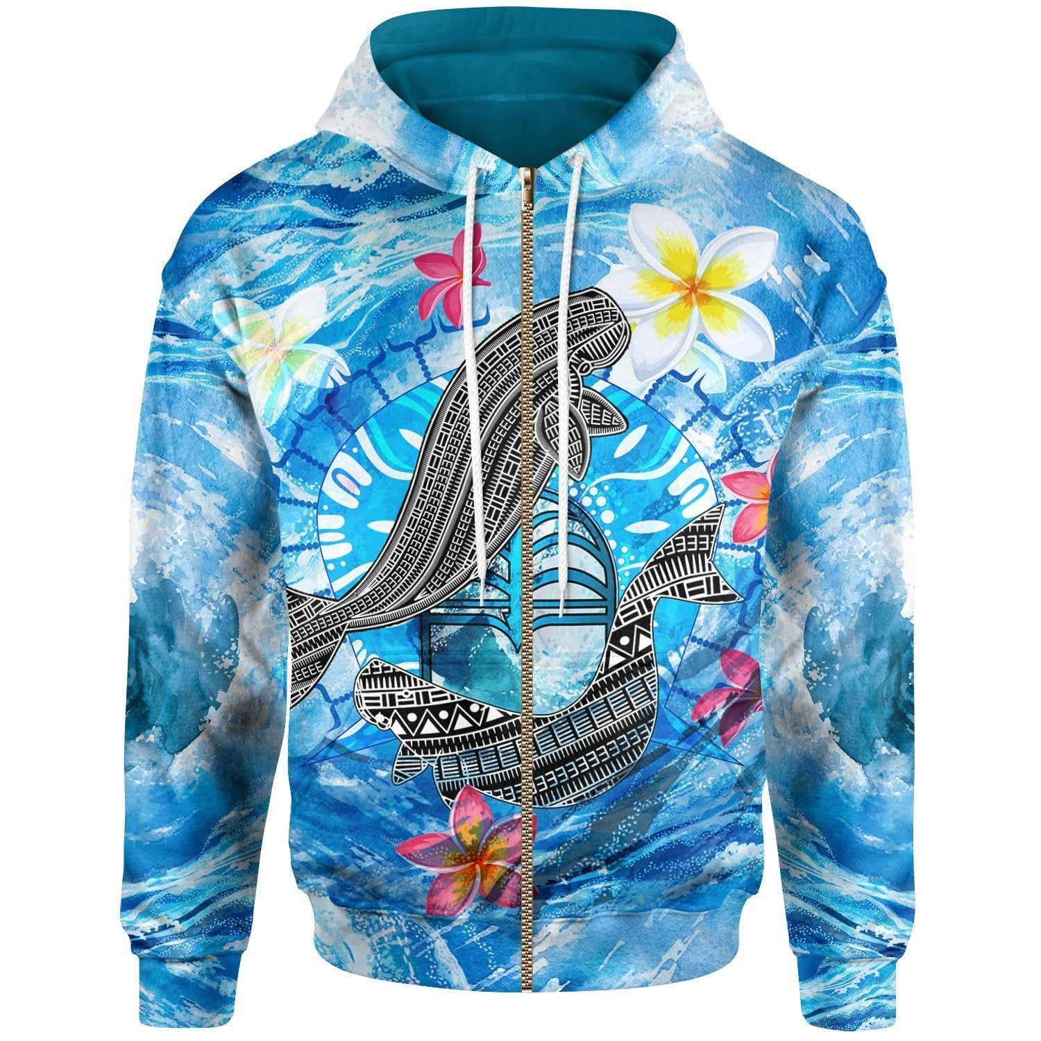 vibe-hoodie-torres-strait-zip-up-hoodie-sea-dhari-and-dolphin-rlt20